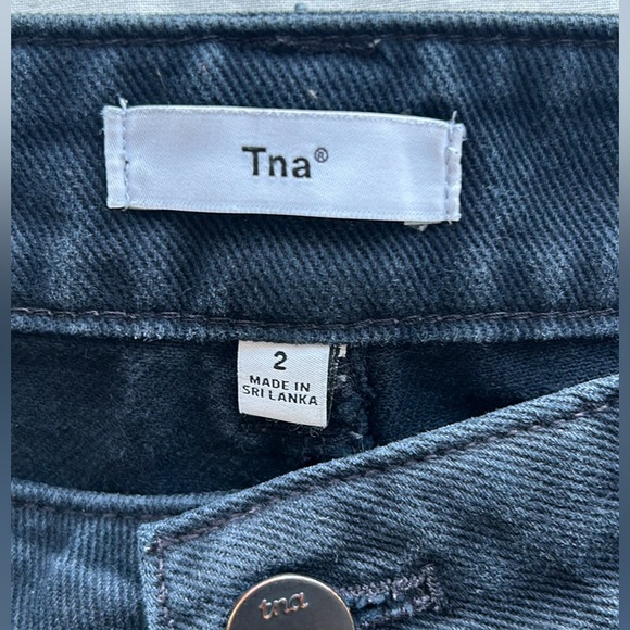 2 pairs of TNA black cargo pants - Picture 4 of 5